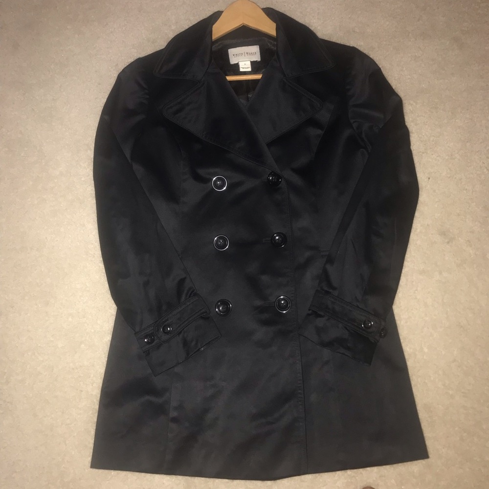 White House Black Market Trench Coat
